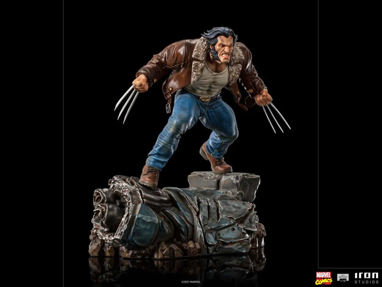 X-Men LOGAN 1/10 STATUE IRON STUDIOS