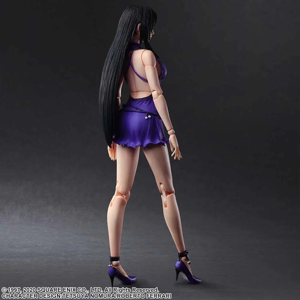 FF VII REMAKE TIFA DRESS PLAY ARTS KAI SQUARE ENIX