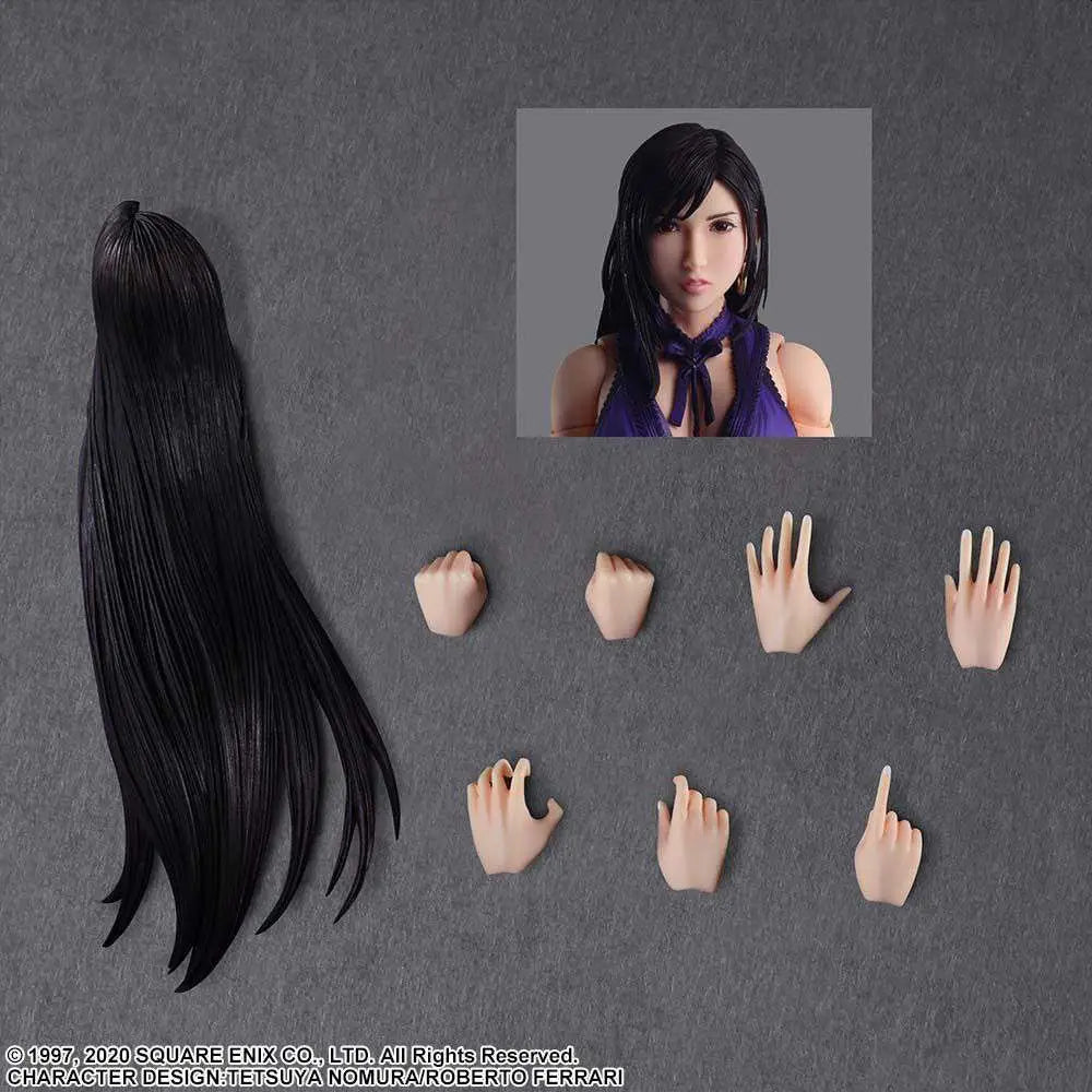 FF VII REMAKE TIFA DRESS PLAY ARTS KAI SQUARE ENIX