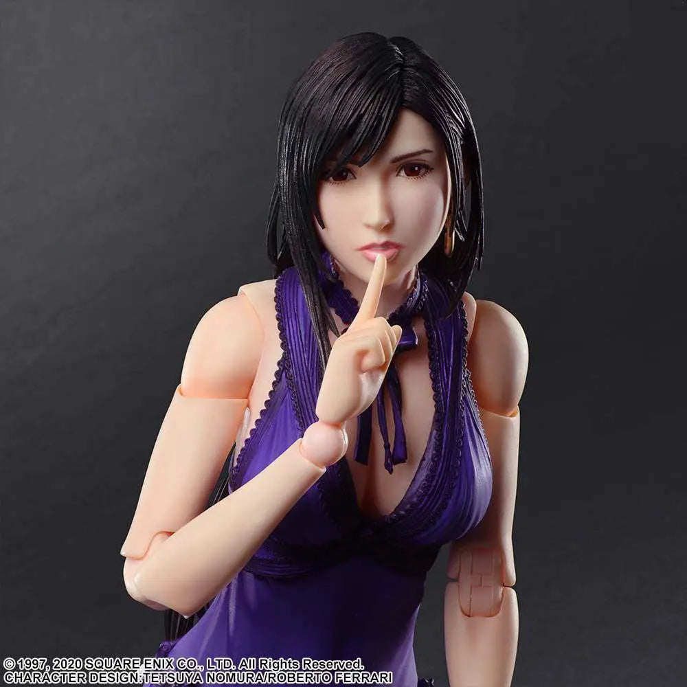 FF VII REMAKE TIFA DRESS PLAY ARTS KAI SQUARE ENIX