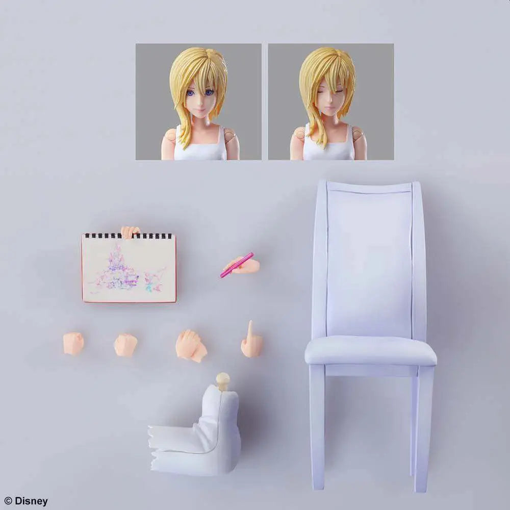 KINGDOM HEARTS III NAMINE BRING ARTS AF SQUARE ENIX