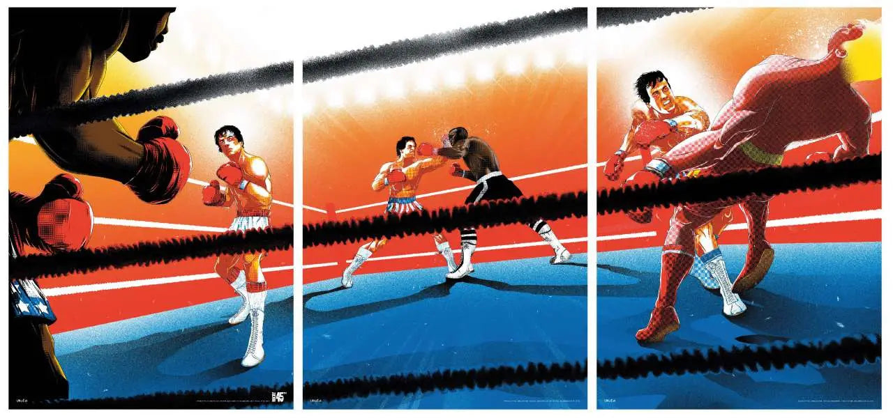 ROCKY OFFICIAL ART PRINT SET A3 SIZE FANATTIK