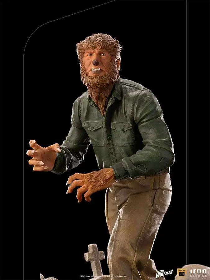 UNIVERSAL MONSTERS WOLF MAN DLX 1/10 ST IRON STUDIOS