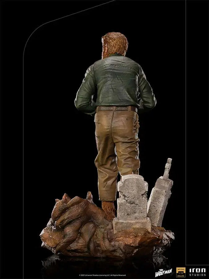 UNIVERSAL MONSTERS WOLF MAN DLX 1/10 ST IRON STUDIOS