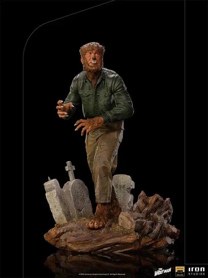 UNIVERSAL MONSTERS WOLF MAN DLX 1/10 ST IRON STUDIOS