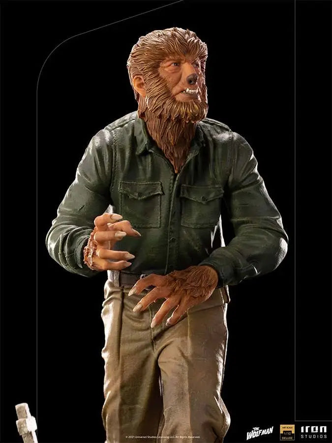 UNIVERSAL MONSTERS WOLF MAN DLX 1/10 ST IRON STUDIOS