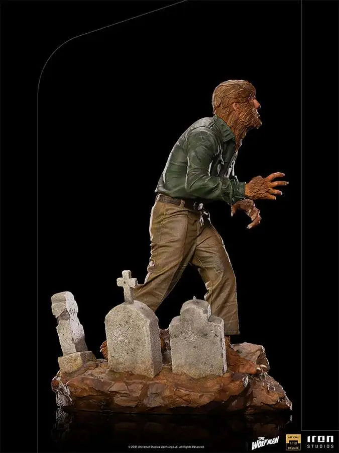 UNIVERSAL MONSTERS WOLF MAN DLX 1/10 ST IRON STUDIOS