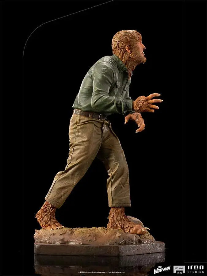 UNIVERSAL MONSTERS WOLF MAN 1/10 ST IRON STUDIOS