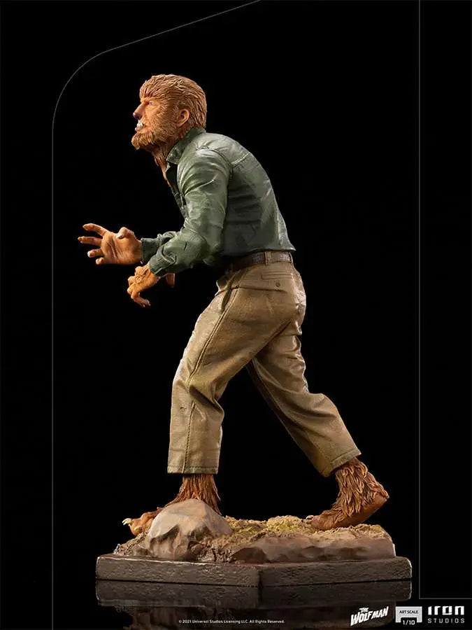 UNIVERSAL MONSTERS WOLF MAN 1/10 ST IRON STUDIOS