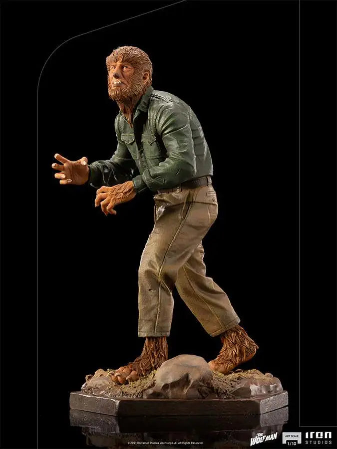 UNIVERSAL MONSTERS WOLF MAN 1/10 ST IRON STUDIOS