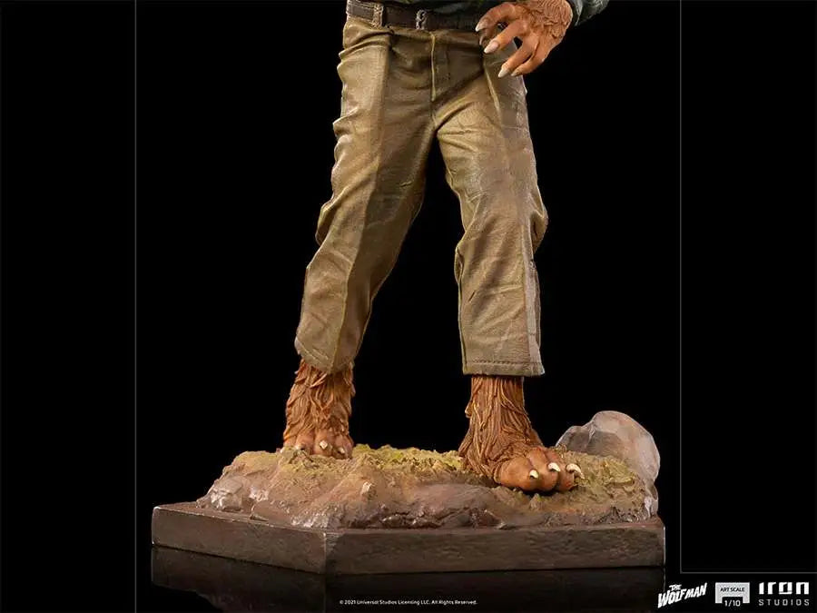 UNIVERSAL MONSTERS WOLF MAN 1/10 ST IRON STUDIOS