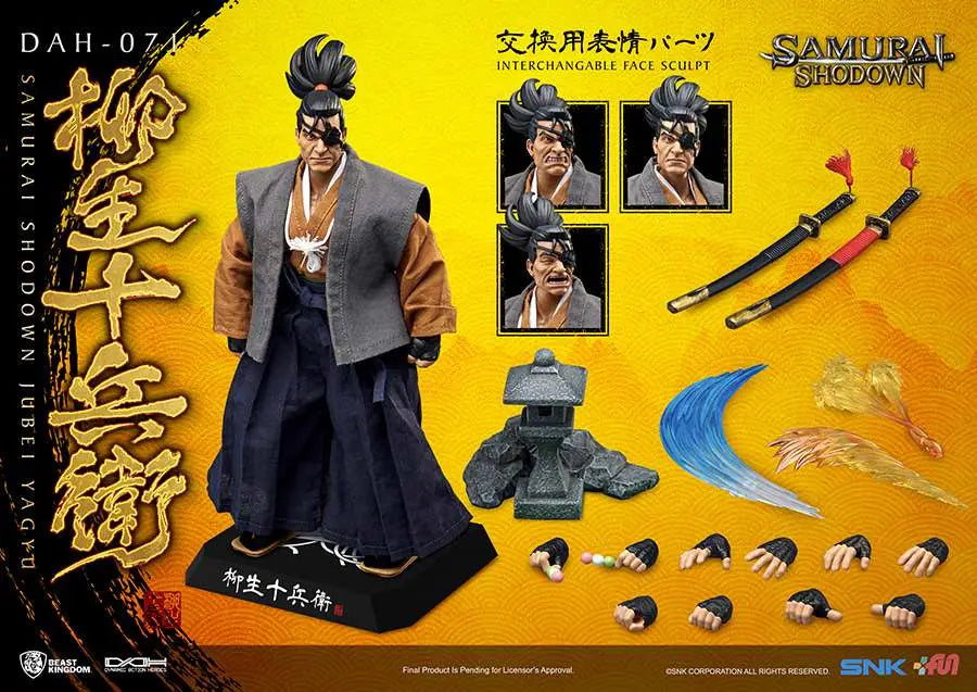 SAMURAI SHODOWN JUBEI YAGYU DAH BEAST KINGDOM
