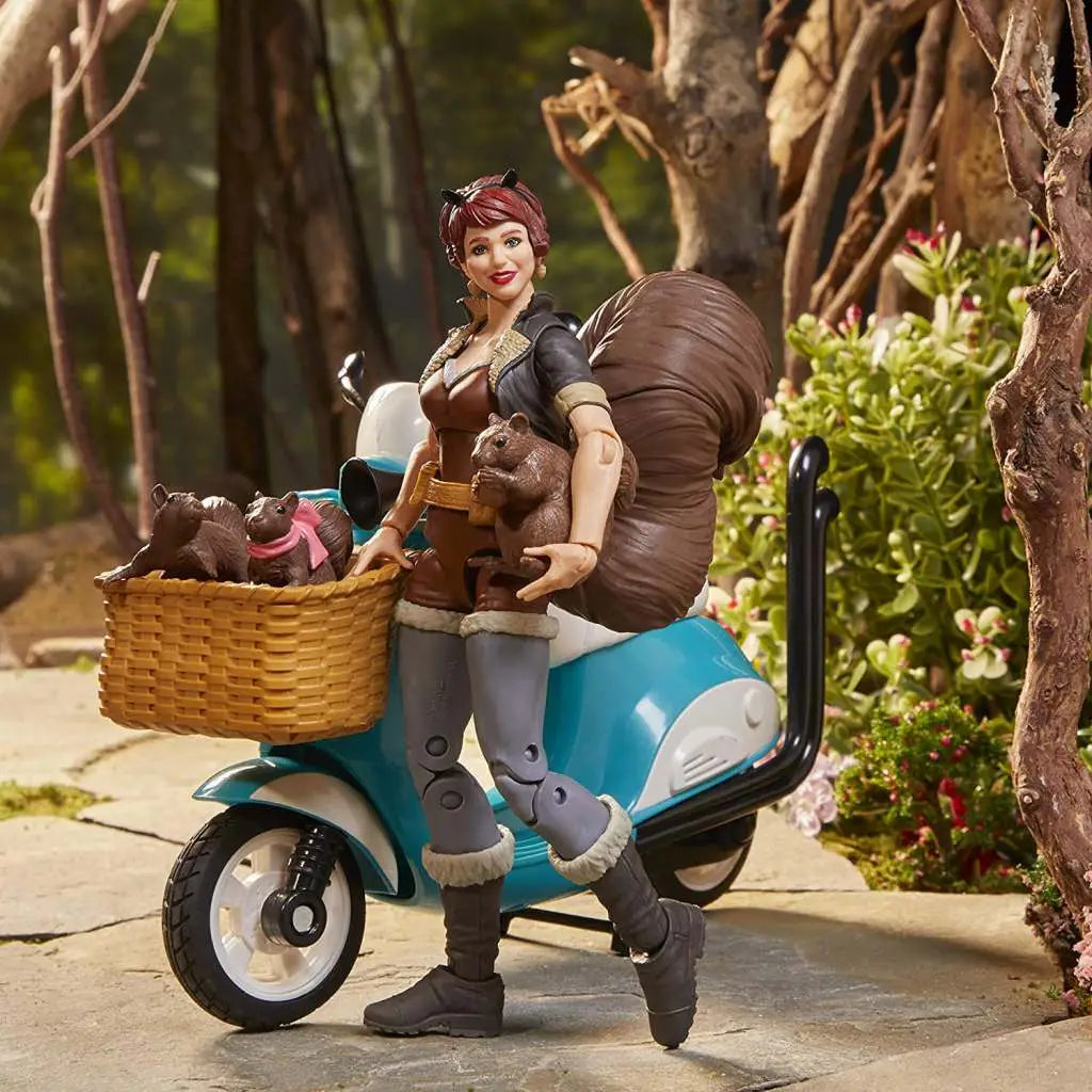 MARVEL LEGENDS SQUIRREL GIRL+SCOOTER AF HASBRO