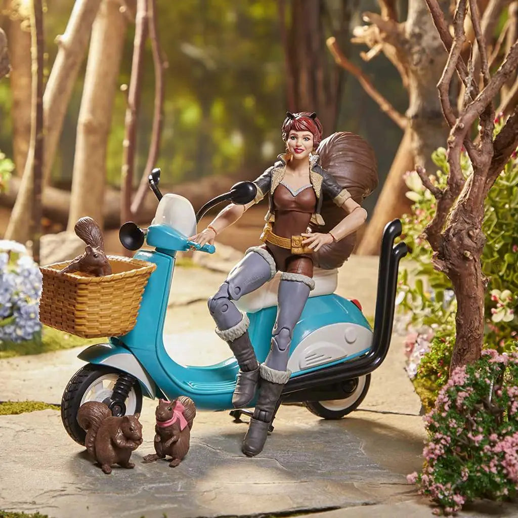 MARVEL LEGENDS SQUIRREL GIRL+SCOOTER AF HASBRO