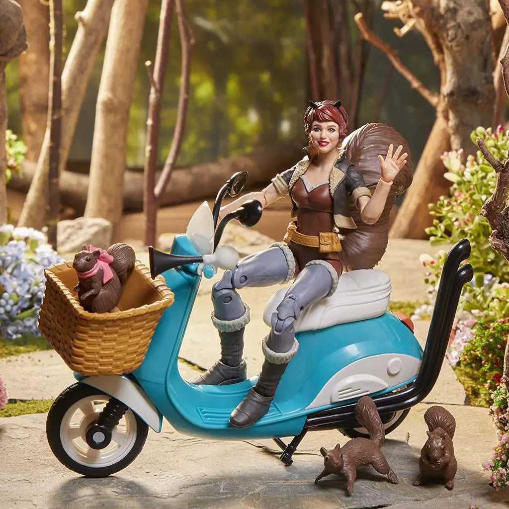 MARVEL LEGENDS SQUIRREL GIRL+SCOOTER AF HASBRO