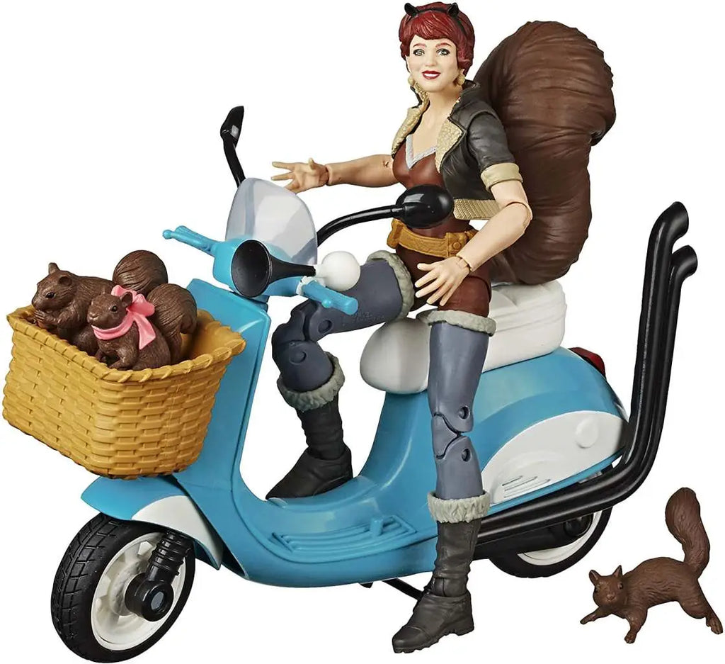 MARVEL LEGENDS SQUIRREL GIRL+SCOOTER AF HASBRO