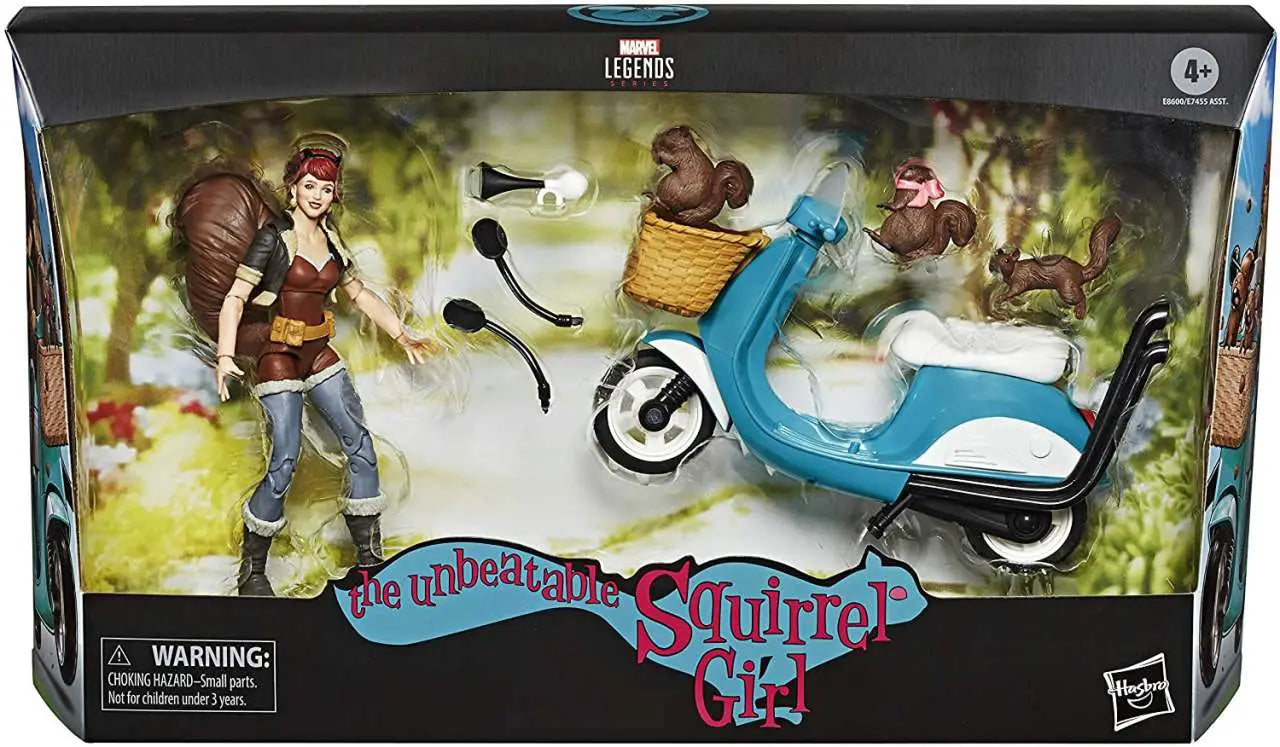 MARVEL LEGENDS SQUIRREL GIRL+SCOOTER AF HASBRO