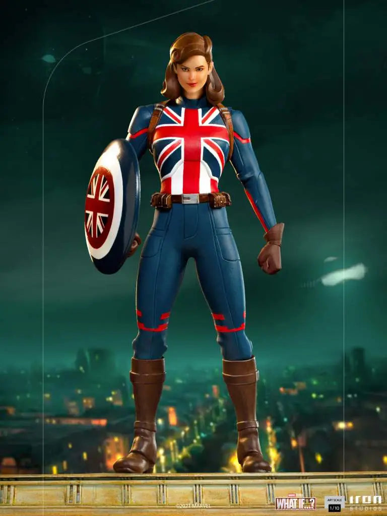 WHAT IF CAPTAIN CARTER 1/10 ART STATUE IRON STUDIOS