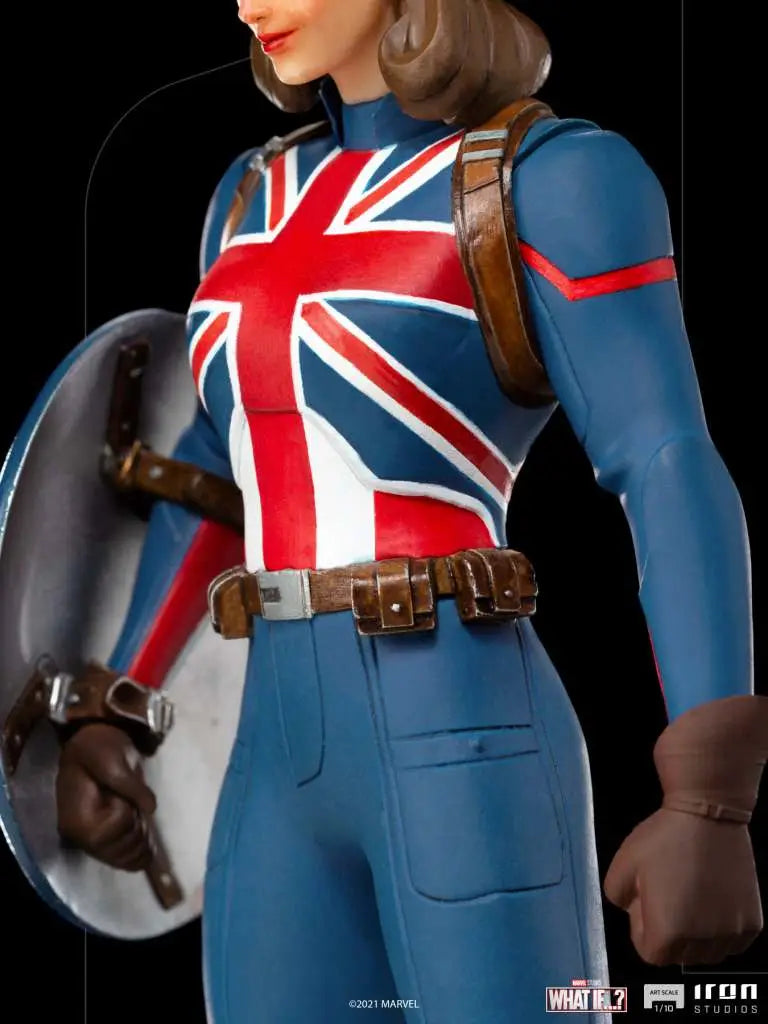 WHAT IF CAPTAIN CARTER 1/10 ART STATUE IRON STUDIOS