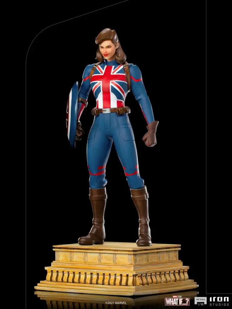 WHAT IF CAPTAIN CARTER 1/10 ART STATUE IRON STUDIOS