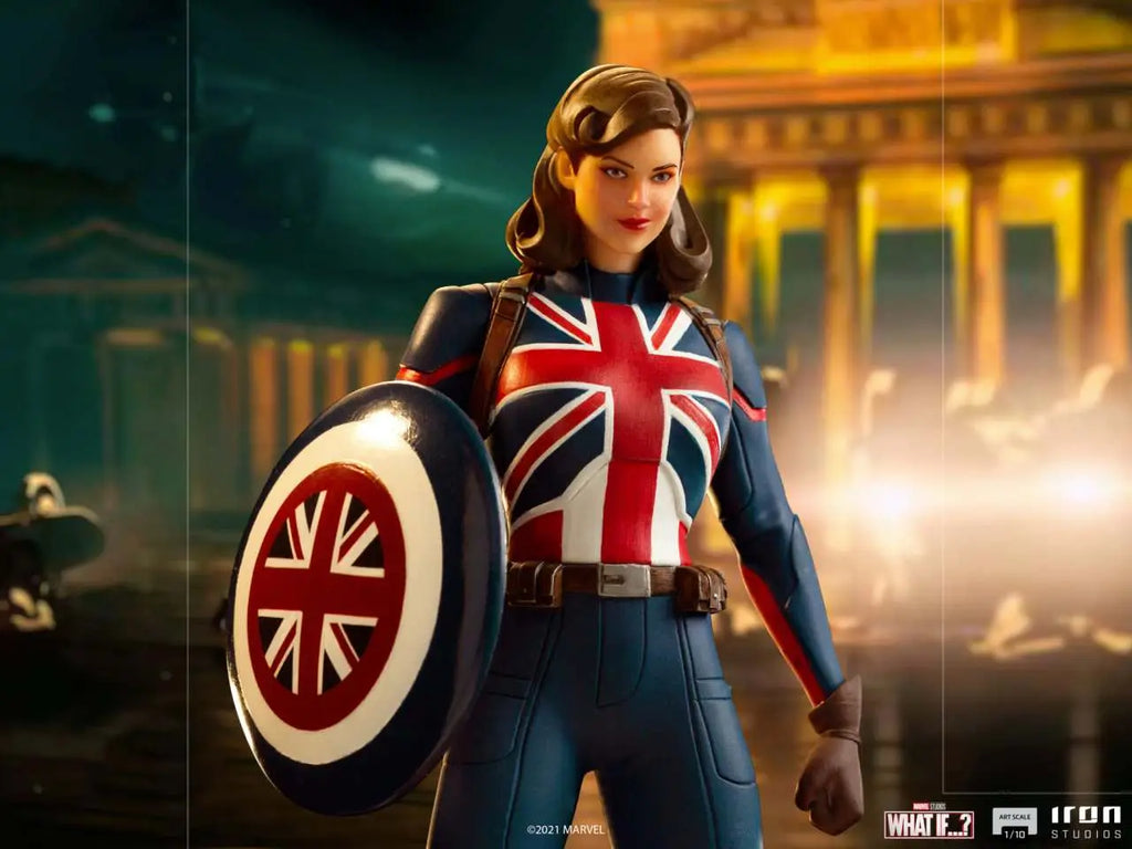 WHAT IF CAPTAIN CARTER 1/10 ART STATUE IRON STUDIOS