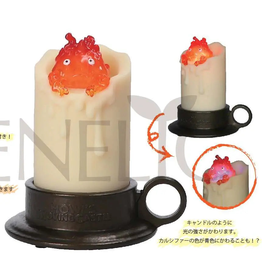 HOWL'S MOVING CASTLE CALCIFER CANDLE STA STUDIO GHIBLI