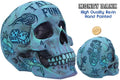 BLUE TATTOO SKULL MONEY BOX NEMESIS NOW