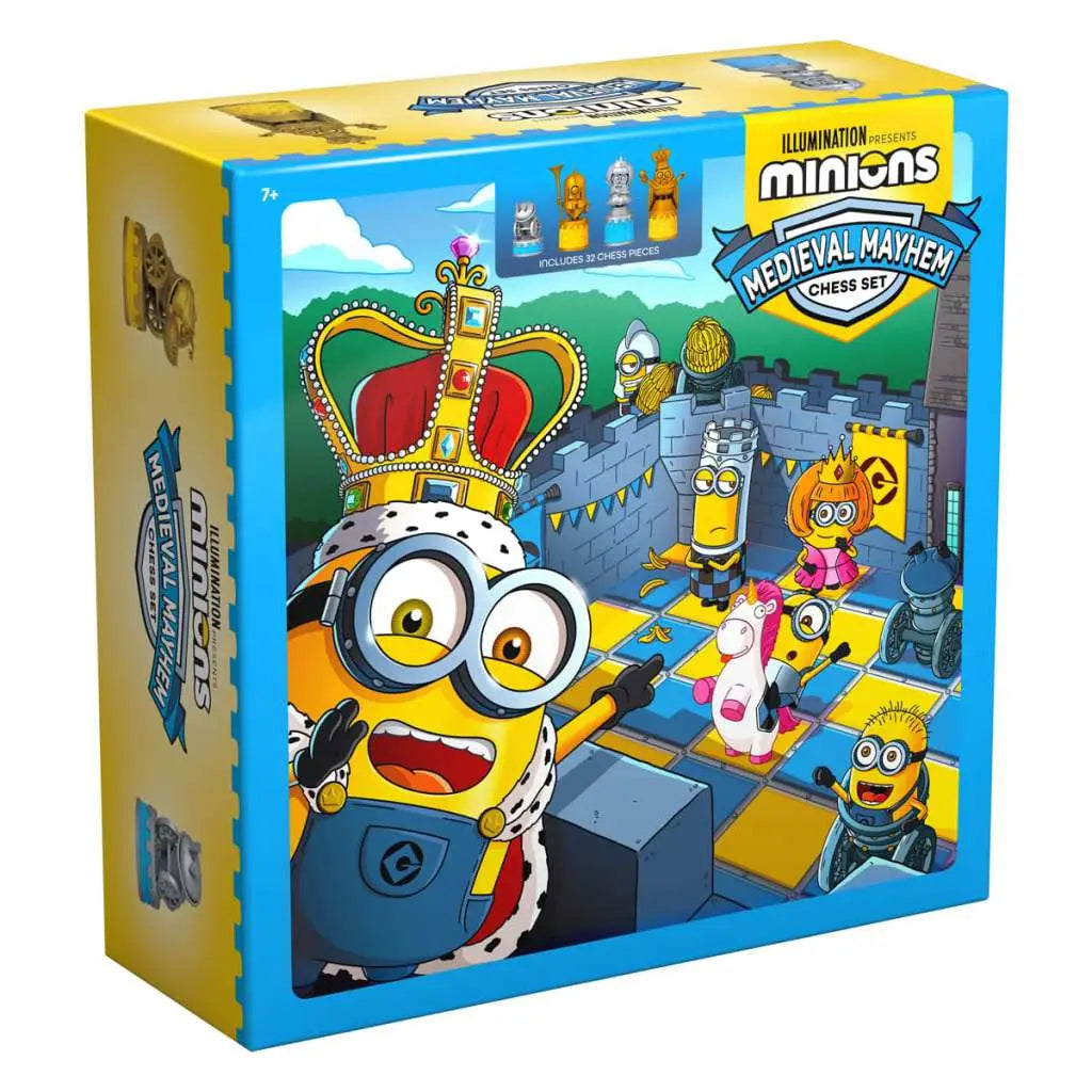 MINIONS MEDIEVAL MAYHEM CHESS SET NOBLE COLLECTIONS