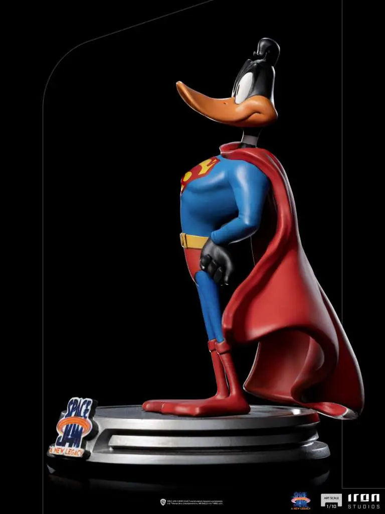 SPACE JAM 2 DUFFY DUCK SUPERMAN 1/10 ST IRON STUDIOS