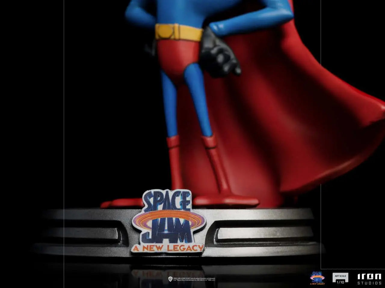 SPACE JAM 2 DUFFY DUCK SUPERMAN 1/10 ST IRON STUDIOS