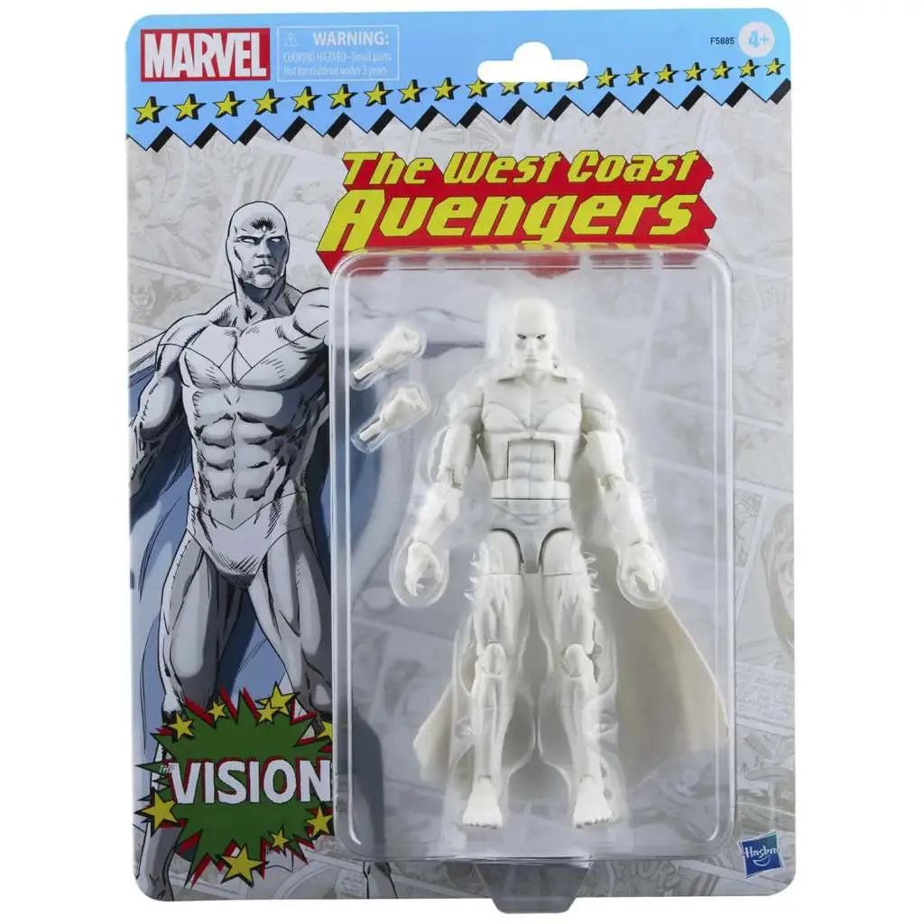 MARVEL LEGENDS VINTAGE WHITE VISION AF HASBRO