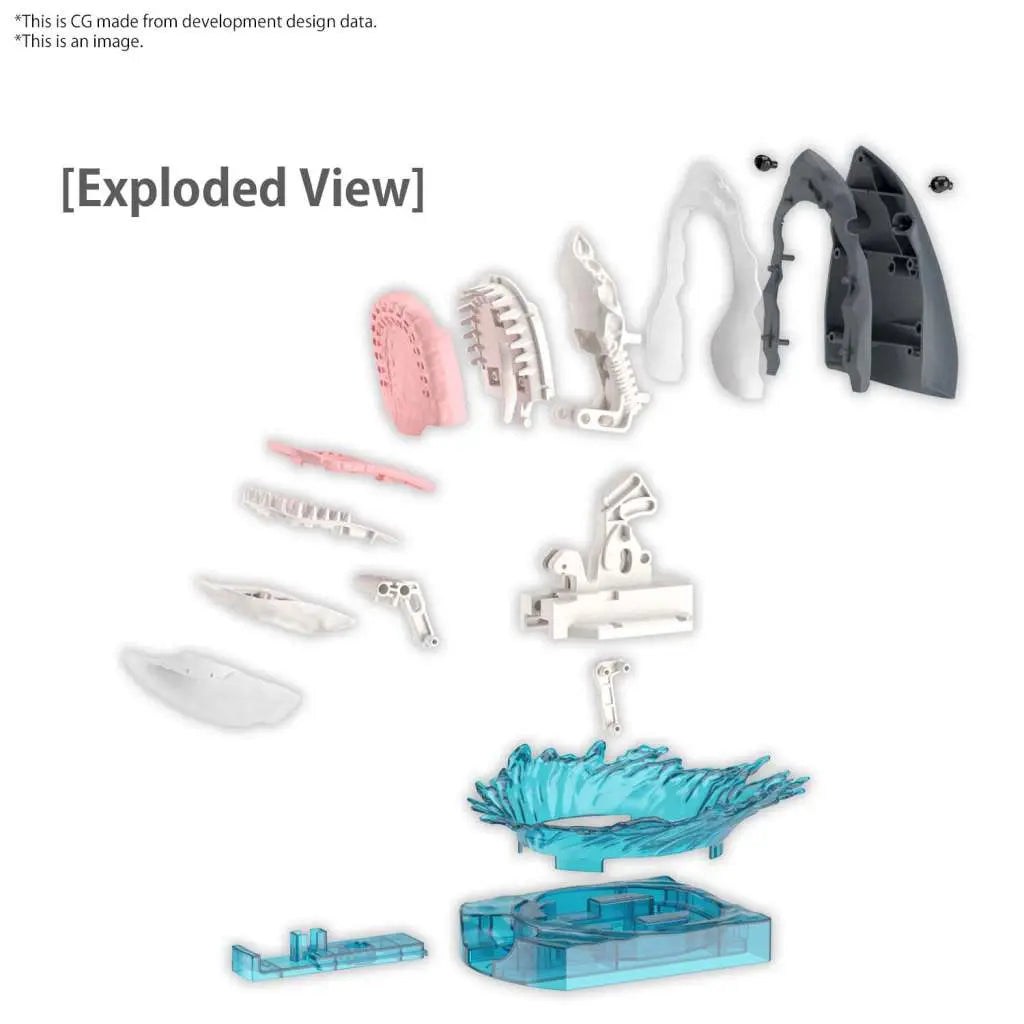 EXPLORING LAB NATURE GREAT WHITE SHARK BANDAI MODEL KIT GUNPLA