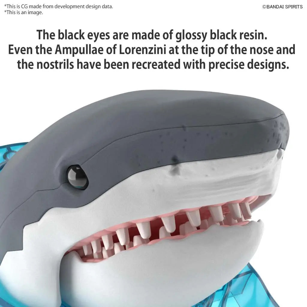 EXPLORING LAB NATURE GREAT WHITE SHARK BANDAI MODEL KIT GUNPLA