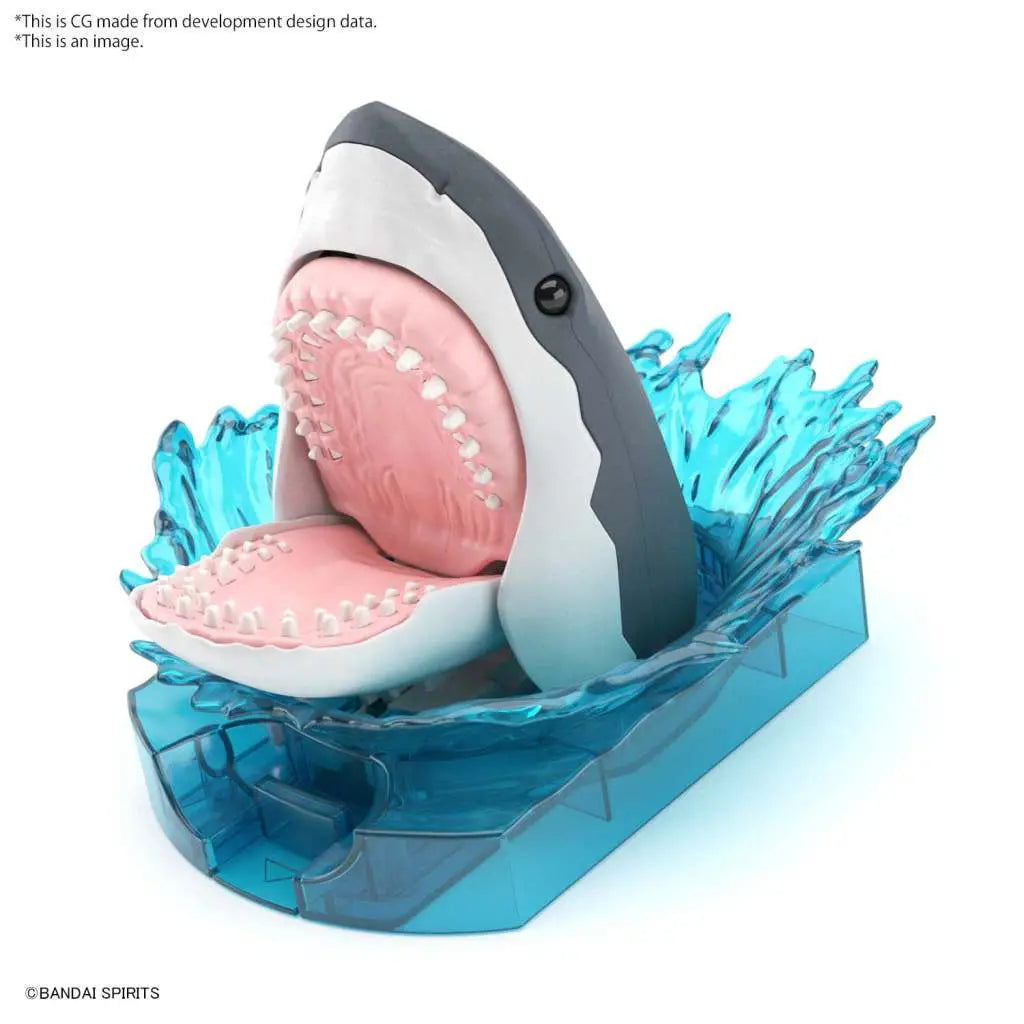 EXPLORING LAB NATURE GREAT WHITE SHARK BANDAI MODEL KIT GUNPLA