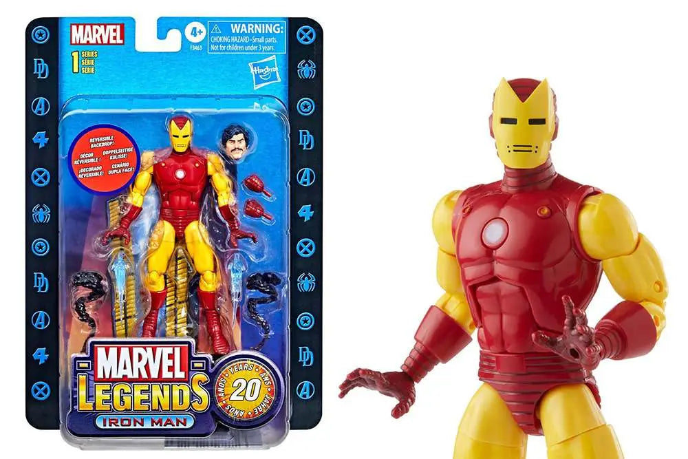 MARVEL LEGENDS 20YEARS IRON MAN AF HASBRO