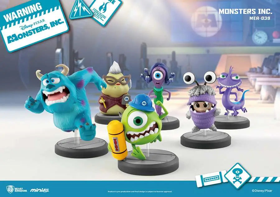 MINI EGG ATTACK MONSTERS INC DISPLAY 6 BEAST KINGDOM
