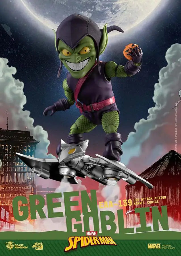 EGG ATTACK MARVEL COMICS GREEN GOBLIN BEAST KINGDOM