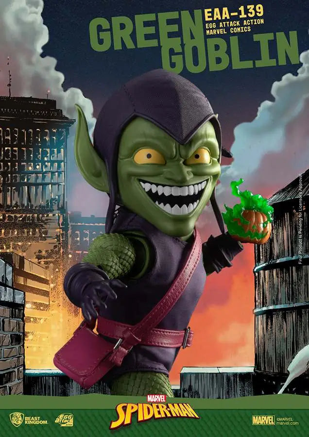 EGG ATTACK MARVEL COMICS GREEN GOBLIN BEAST KINGDOM