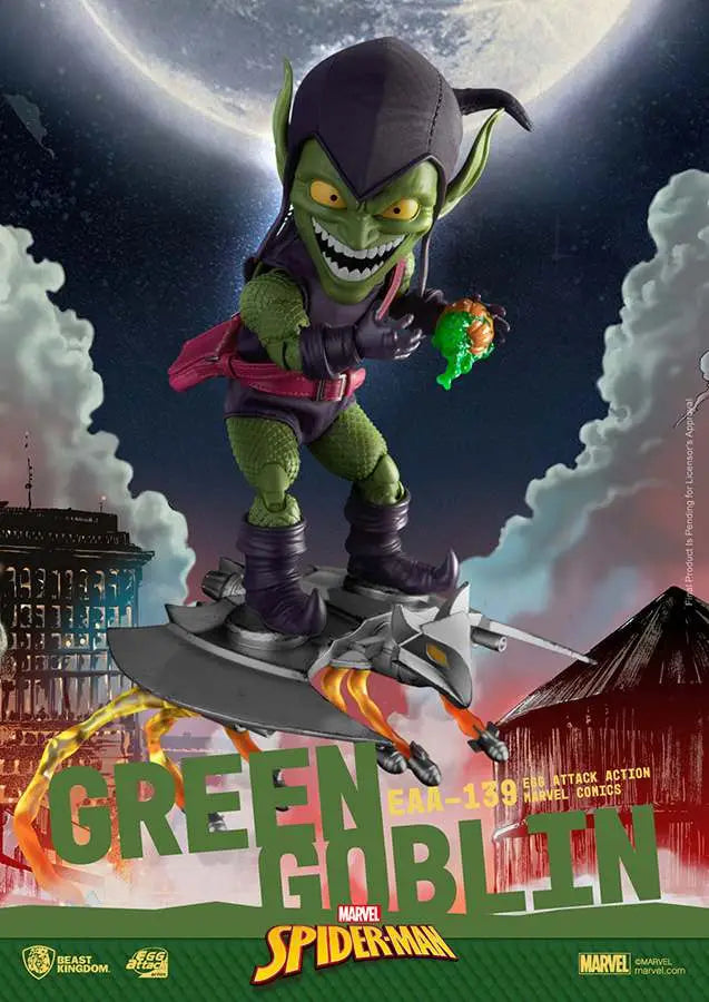 EGG ATTACK MARVEL COMICS GREEN GOBLIN BEAST KINGDOM