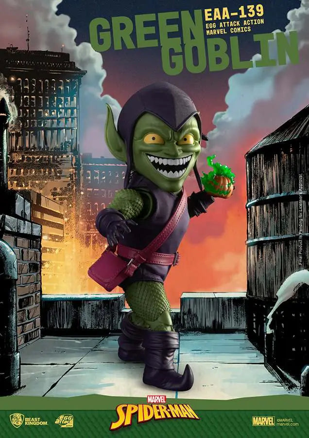 EGG ATTACK MARVEL COMICS GREEN GOBLIN BEAST KINGDOM