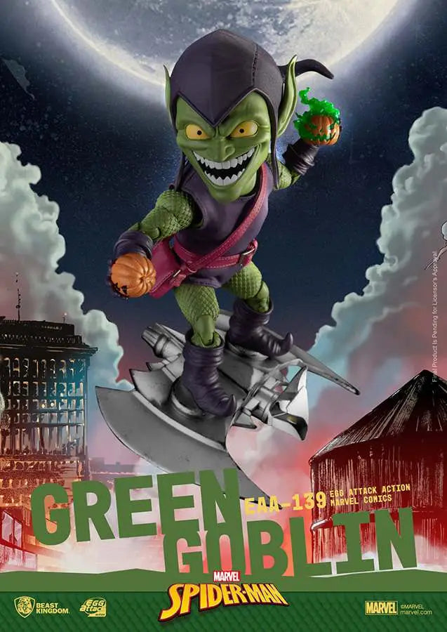 EGG ATTACK MARVEL COMICS GREEN GOBLIN BEAST KINGDOM