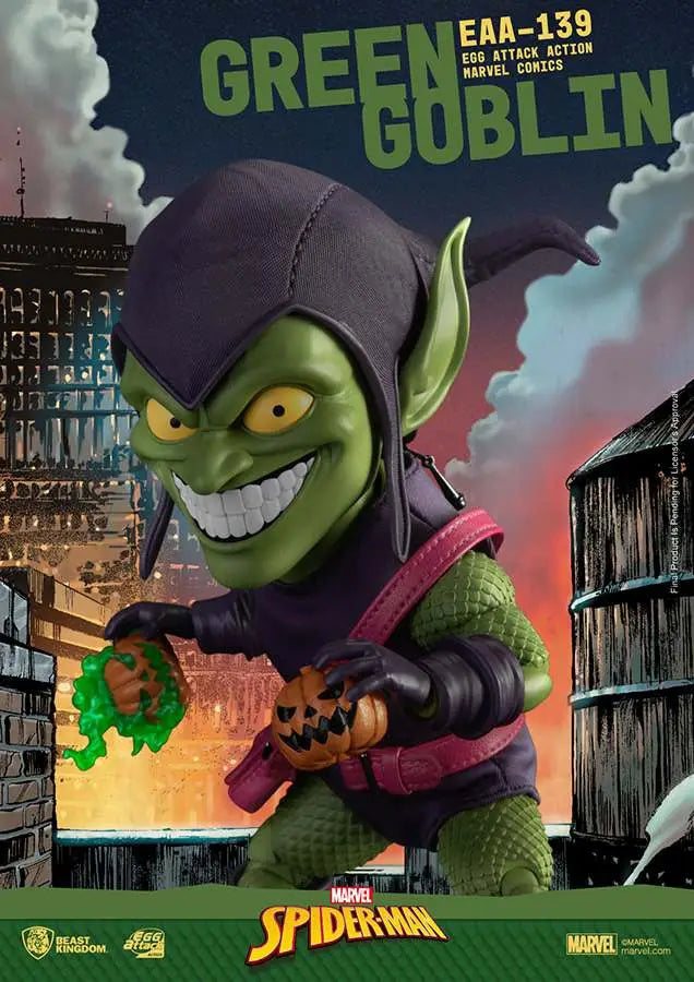 EGG ATTACK MARVEL COMICS GREEN GOBLIN BEAST KINGDOM