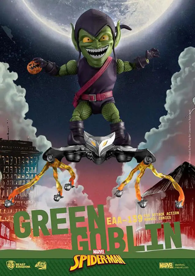 EGG ATTACK MARVEL COMICS GREEN GOBLIN BEAST KINGDOM