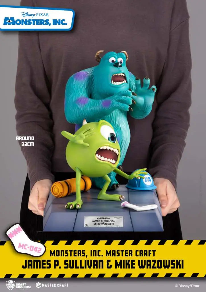 MONSTERS INC SULLY AND MIKE MASTER CRAFT BEAST KINGDOM