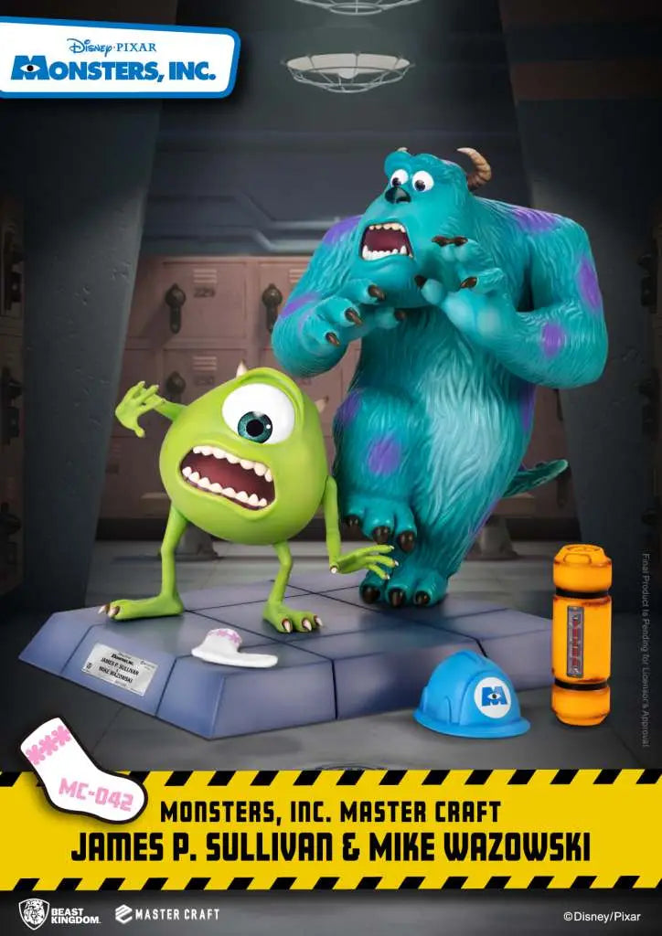 MONSTERS INC SULLY AND MIKE MASTER CRAFT BEAST KINGDOM