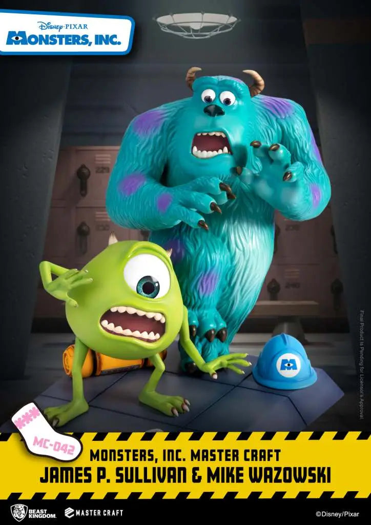 MONSTERS INC SULLY AND MIKE MASTER CRAFT BEAST KINGDOM