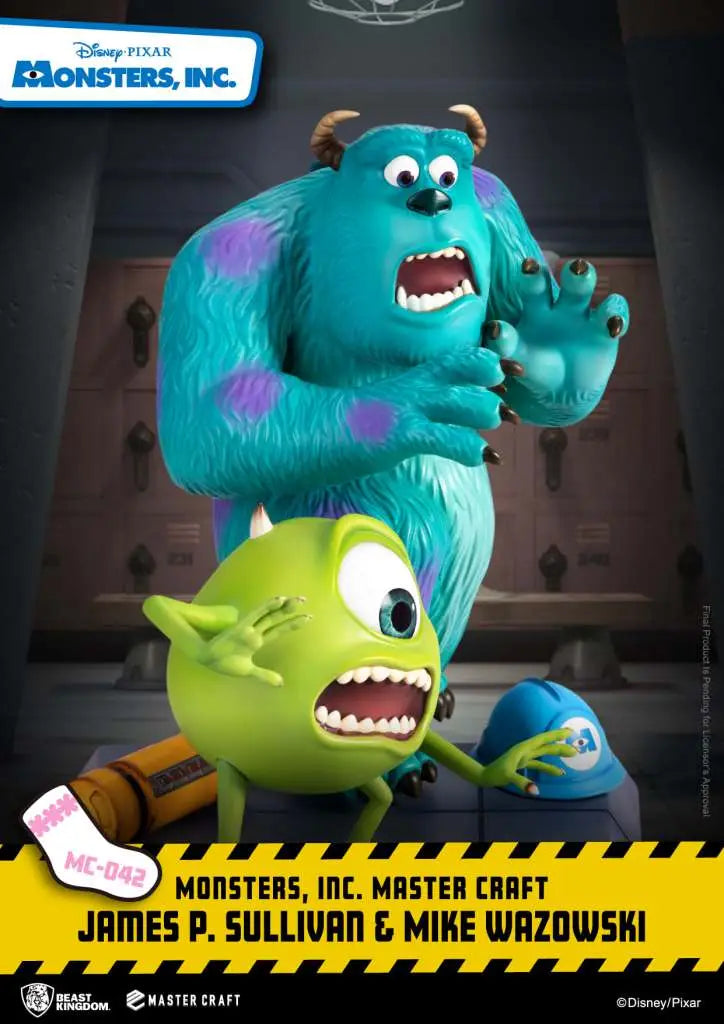 MONSTERS INC SULLY AND MIKE MASTER CRAFT BEAST KINGDOM
