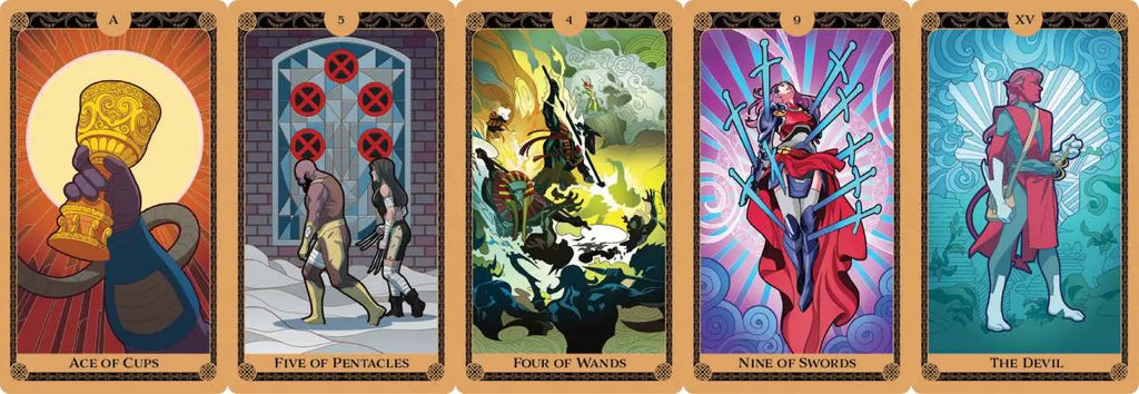 MHC X-Men X OF SWORDS MINIATURES GAME WIZKIDS
