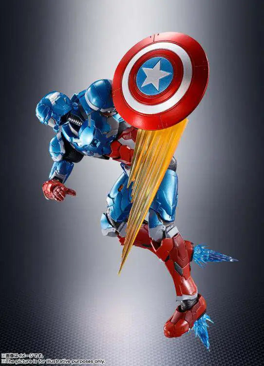 CAPTAIN AMERICA TECH ON AVANGERS SHF BANDAI