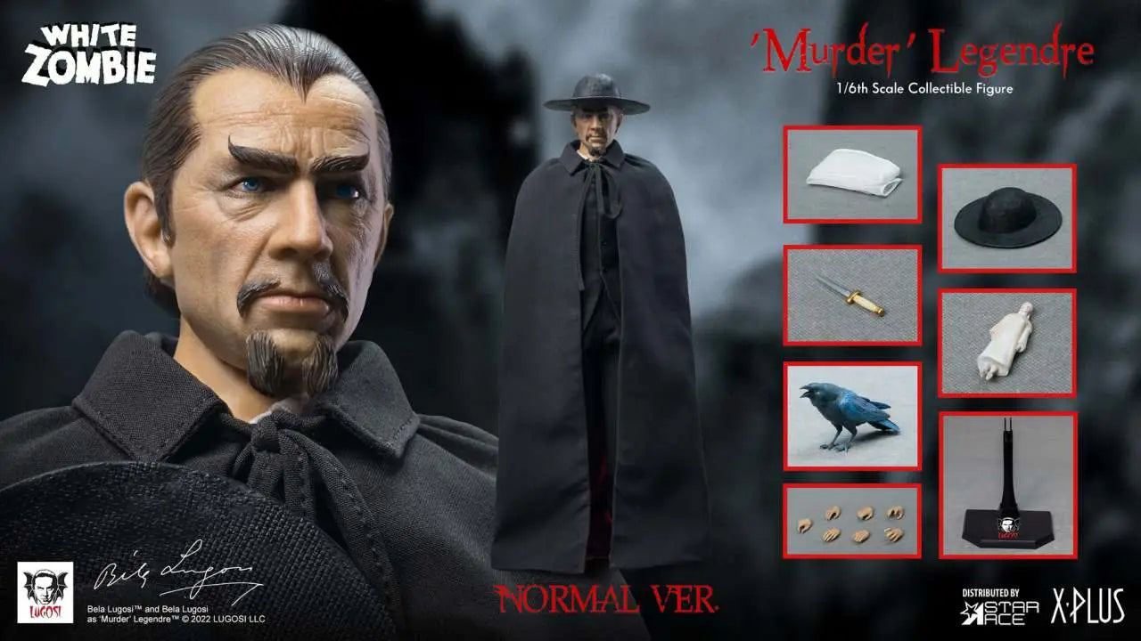 MURDER LEGENDRE BELA LUGOSI 1/6 REG. STAR ACE